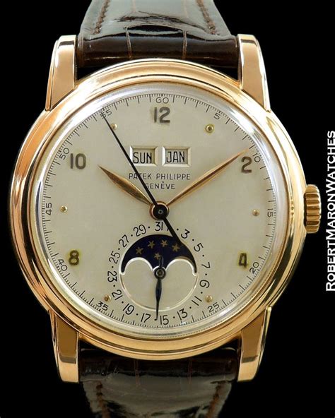 patek philippe vintage dameshorloge calender|Patek Philippe 2497 calendar.